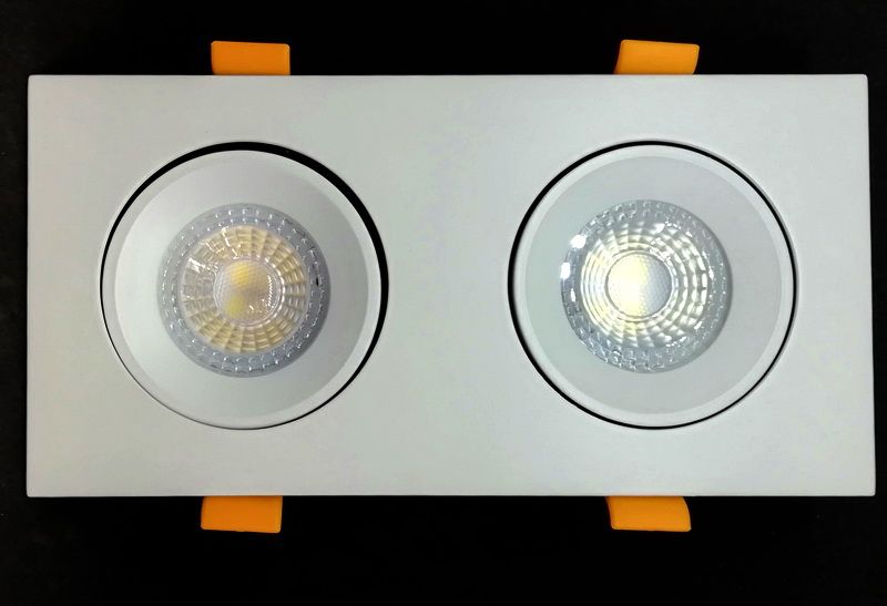 Врізний світильник HGN-1705/2 Sq WH Точечный светильник HGN-1705/2 Sq WH фото